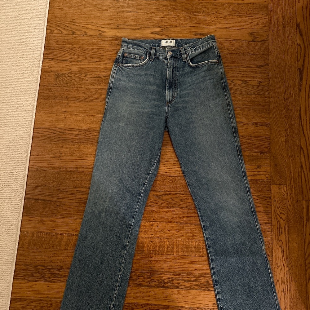 Agolde straight leg jeans